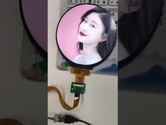 300 Cd / M2 نمایشگر TFT گرد 4 اینچ 720x720 نمایشگر با رابط MIPI 4 Lane