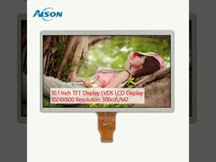 10.1 اینچ صفحه نمایش TFT LVDS صفحه نمایش LCD 1024X600 رزولوشن 300cd/M2