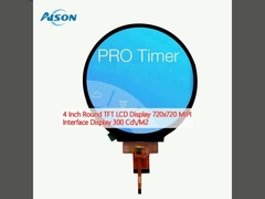 صفحه نمایش LCD 4 اینچی دور TFT 720x720 MIPI Interface Display 300 Cd/M2
