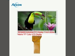 صفحه نمایش صنعتی TFT 1024x600 7 اینچ متریکس فعال TFT رنگ LCD