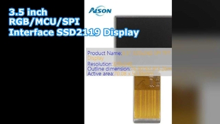 صفحه نمایش 3.5 '' 320x240 SPI TFT LCD