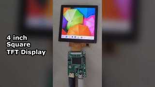 صفحه نمایش 4 اینچی TFT مربع 720x720