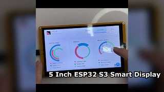 صفحه نمایش لمسی 5 اینچی ESP32 S3 Development Board