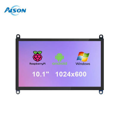 10.1 اینچ Raspberry Pi Screen 1024X600 HDMI USB Touch Screen 450 cd/m2