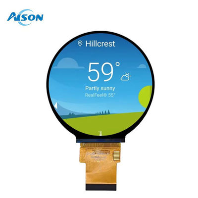 2.8 اینچ 480x480 دور TFT صفحه نمایش LCD برای ساعت هوشمند 2.76 اینچ صفحه نمایش دایره ای