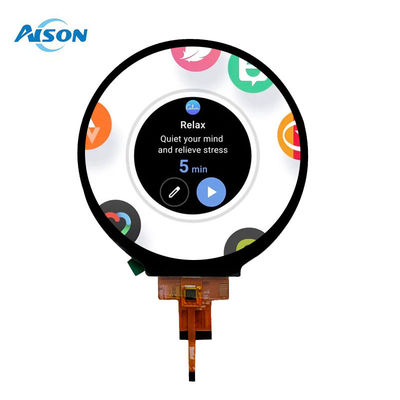 صفحه نمایش LCD 4 اینچ 720x720 IPS دایره ای TFT با رابط MIPI