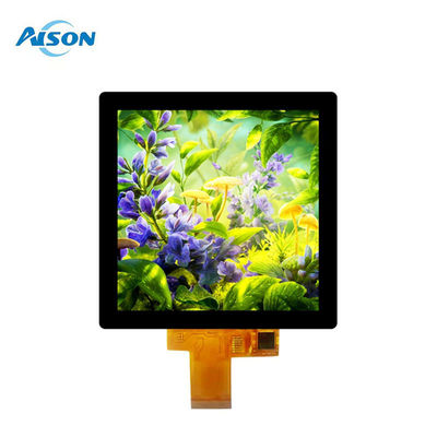صفحه نمایش 4 اینچ LCD مربع 40 پین مربع لمس صفحه نمایش 480X480 با PCAP لمس