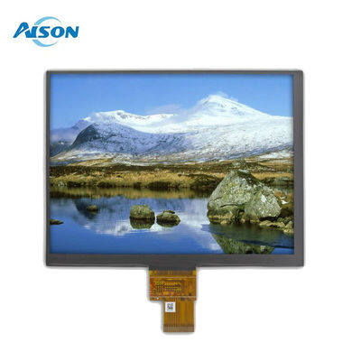 صفحه نمایش LCD 8 اینچ 1024x768 TFT با رابط LVDS 1000cd / m2