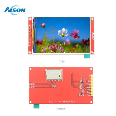 320x480 SPI TFT ماژول 4.0 اینچ صفحه نمایش LCD با صفحه نمایش لمسی