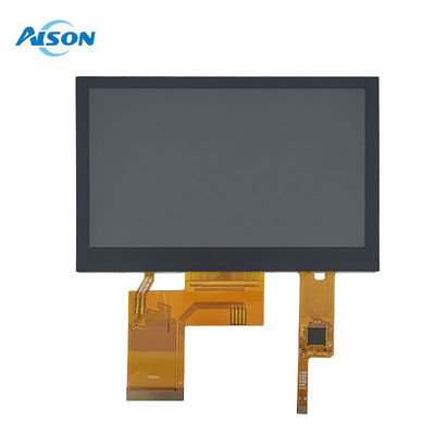 4.3 اینچ ماژول LCD IPS 480x272 Capacitive TFT Touch Screen 450 Cd/M2 رابط 24 بیتی RGB