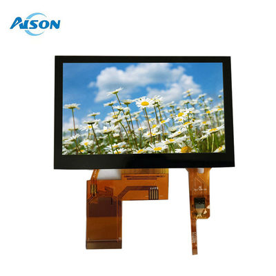 4.3 اینچ 480×272 IPS TFT LCD Display با لمسی ظرفیت