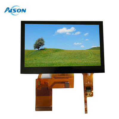 4.3 اینچ ماژول LCD IPS 480x272 Capacitive TFT Touch Screen 450 Cd/M2 رابط 24 بیتی RGB