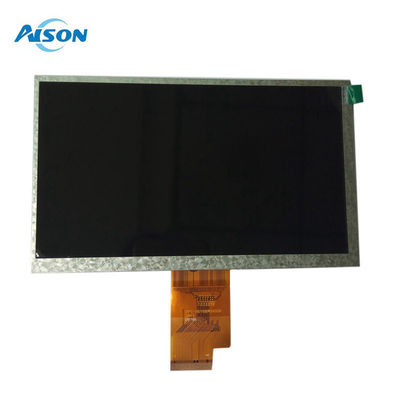 صفحه نمایش 7 اینچ 1024x600 IPS رنگ TFT صفحه نمایش LCD قابل انتقال 450cd / M2 با رابط LVDS