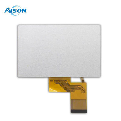 4.3 اینچ 800x480 IPS TFT LCD Display 450 Cd/M2 رابط RGB