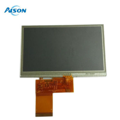 4.3 اینچ TFT Resistive Touch Screen 350 cd/m2 رنگ TFT Screen 480X272 با رابط RGB