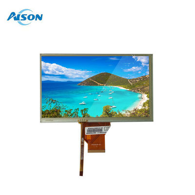صفحه نمایش لمسی مقاوم 7 اینچی TFT 800X480 ماژول صفحه نمایش لمسی 300 Cd / M2