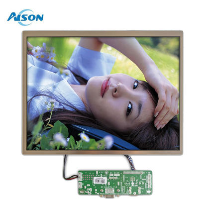 12.1 اینچ صفحه نمایش 900:1 1024x768 صفحه نمایش 650 Cd/M2 رابط LVDS