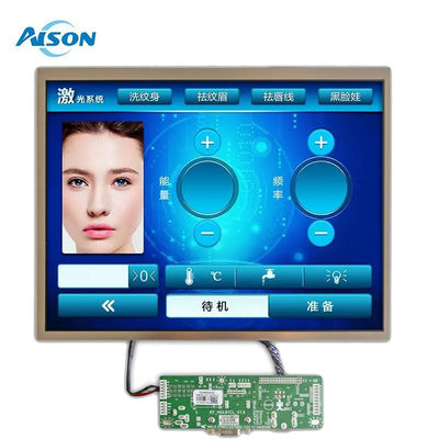 12.1 اینچ 1024x768 نمایشگر صنعتی TFT با جهت مشاهده IPS 650 cd/m2
