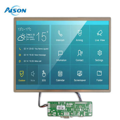 12.1 اینچ LVDS TFT Display 1024x768 رزولوشن 650cd/M2 نمایشگر TFT صنعتی