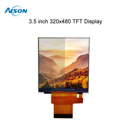 3.5 اینچ TFT LCD ماژول 320x480 پرتره LCD نمایش 500 cd / m2 MCU / RGB رابط