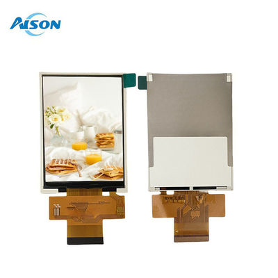 2.8 اینچ 240x320 IPS LCD TFT ماژول 350cd / m2 SPI / MCU / RGB رابط