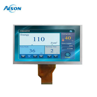 صفحه نمایش 9 اینچ TFT LCD 800x480 RGB رابط 50 پین