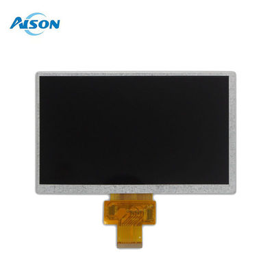 -40 تا 95 درجه 7 اینچ ماژول صفحه نمایش LCD سفارشی 40 پین رابط LVDS 500cd / m2