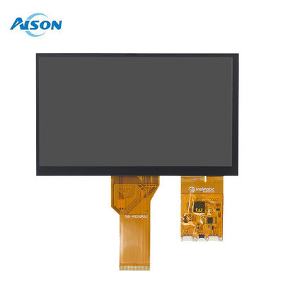 7 اینچ 1024x600 LVDS TFT IPS Display Capacitive Touch Display با شیشه پوشش بزرگ سفارشی