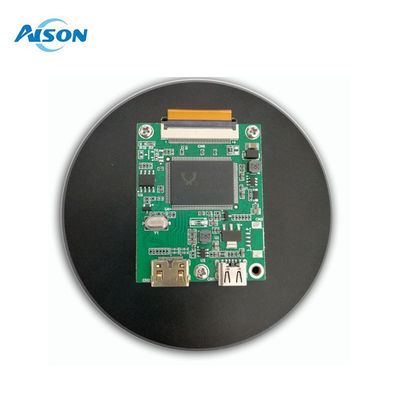 3.4 اینچ 800*800 نمایشگر دور لمس TFT با کابینت هیئت مدیره HDMI دمای کار -20C- 70C روشنایی 300cd / m2