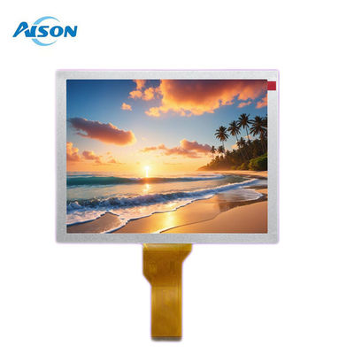 نور خورشید قابل خواندن 8 اینچ 800x600 IPSرنگ TFT صفحه نمایش LCD با RGB 24bit رابط 1000 nits