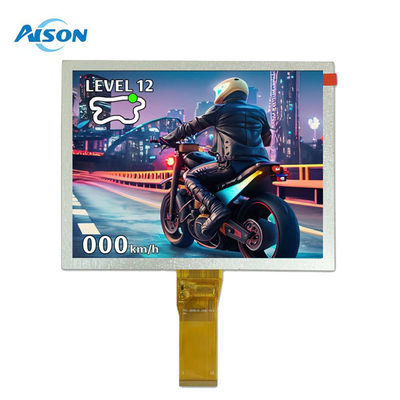 نور خورشید قابل خواندن 8 اینچ 800x600 IPSرنگ TFT صفحه نمایش LCD با RGB 24bit رابط 1000 nits