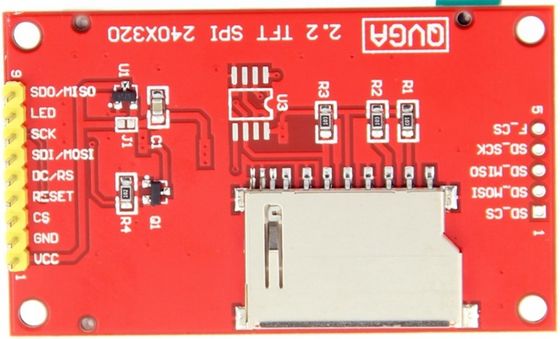 ماژول نمایشگر LCD TFT SPI 2.2 اینچی، درایور IC ILI9341 با برد PCB