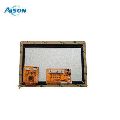 ماژول LCD TFT IPS LVDS با اندازه 5 اینچ و رزولوشن 800x480 با صفحه لمسی خازنی و رابط USB