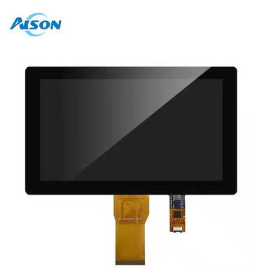 صفحه نمایش LCD TFT IPS با اندازه 7 اینچ و رزولوشن 1024x600، رابط LVDS، رابط USB I2C، صفحه لمسی خازنی