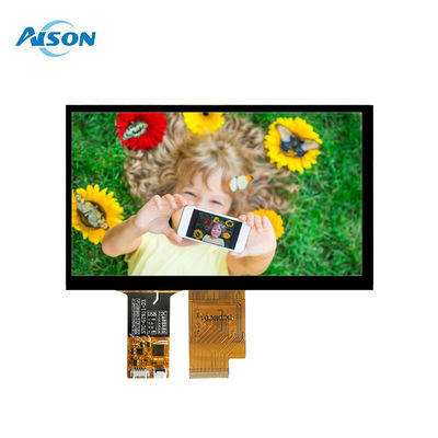 صفحه نمایش LCD TFT IPS با اندازه 7 اینچ و رزولوشن 1024x600، رابط LVDS، رابط USB I2C، صفحه لمسی خازنی