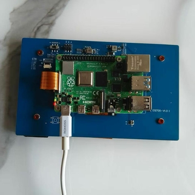 صفحه لمسی ظرفیت 7 اینچی MIPI-DSI IPS LCD برای Raspberry Pi 5 4 3