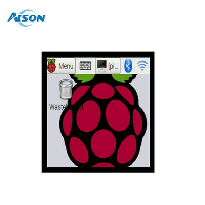 7.6 اینچ 800 * 800 مربع صفحه نمایش LCD TFT با صفحه نمایش لمسی ظرفیت برای Raspberry Pi 5