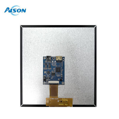 صفحه نمایش LCD TFT مربعی 7.6 اینچی 800*800 با صفحه لمسی خازنی برای Raspberry Pi 5