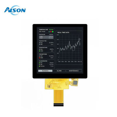 نمایشگر ال‌سی‌دی مربعی ۳.۹۵ اینچی ۷۲۰X۷۲۰ MIPI TFT LCD با صفحه لمسی خازنی و نور پس‌زمینه LED GT911 برای خانه هوشمند جعبه ۸۶