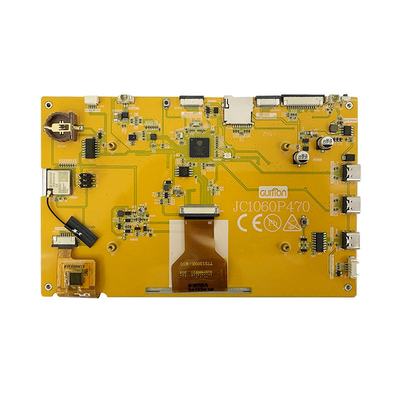 صفحه نمایش LCD 7 اینچ 1024x600 IPS ESP32 P4 صفحه توسعه صفحه نمایش لمسی ظرفیتی ESP32-C6 برای Arduino