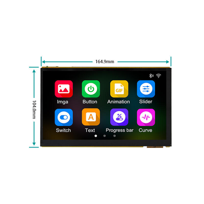 صفحه توسعه 7 اینچی ESP32 P4 با صفحه نمایش LCD و ESP32-C6 ظرفیتی