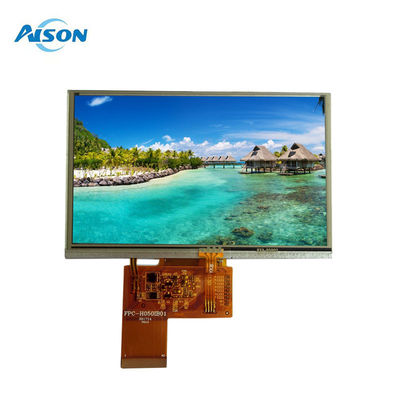 5 اینچ 800X480 RGB رابط TFT ماژول LCD نمایشگر لمسی مقاوم