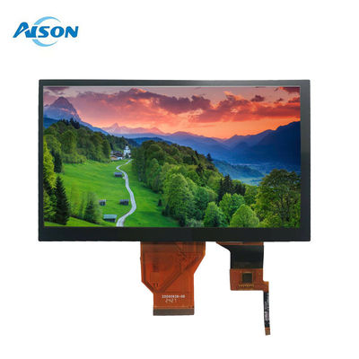 صفحه نمایش LCD 7 اینچ 800x480 TFT 50 پین رابط RGB با لمسی ظرفیت