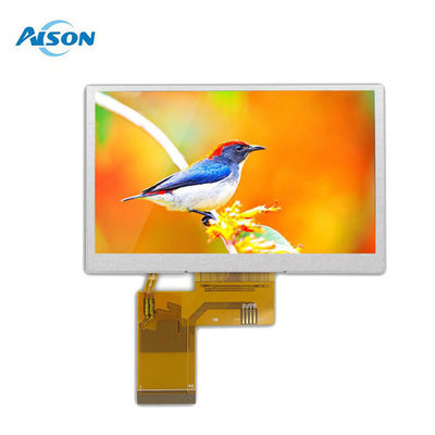 4.3'' 480X272 IPS TFT LCD Display 40 پین RGB 24 بیت رابط
