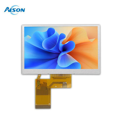 4.3 اینچ 800x480 IPS ماژول LCD TFT نمایشگر با رابط RGB