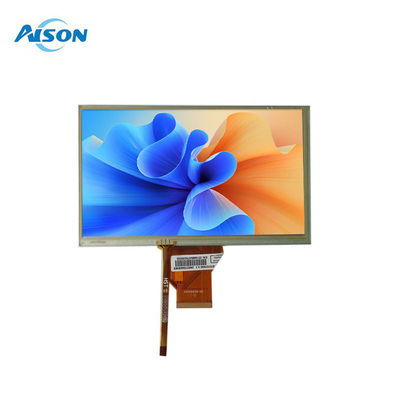 7 اینچ 800X480 پنل لمسی مقاوم 50 پین RGB 24 بیت 7 اینچ صفحه نمایش RTP
