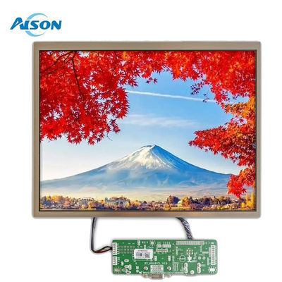 12.1 اینچ 1024x768 نمایشگر صنعتی TFT با جهت مشاهده IPS 650 cd/m2