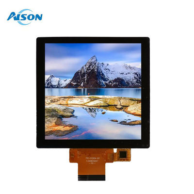 صفحه نمایش 4 اینچی مربع TFT 480x480 با رابط RGB با صفحه نمایش لمسی 300 cd / m2