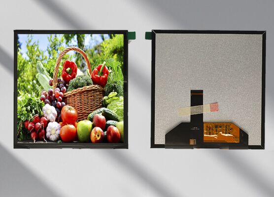 ماژول نمایشگر LCD TFT مربعی 7.6 اینچی 1200x1200 با روشنایی بالا 1000cd/m2 و رابط MIPI و آی‌سی درایور ILI9881C